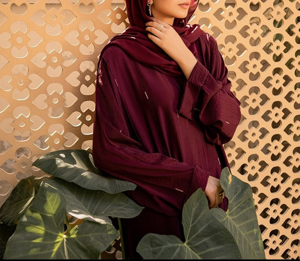 Arisa Abaya Maroon