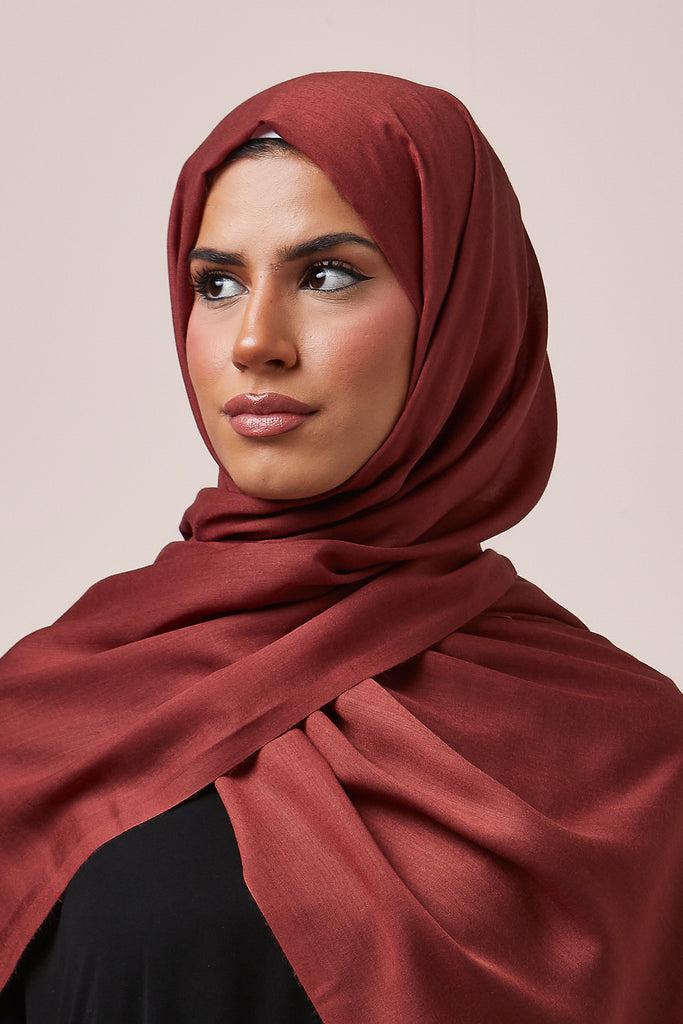 Burnt Orange Modal Hijab