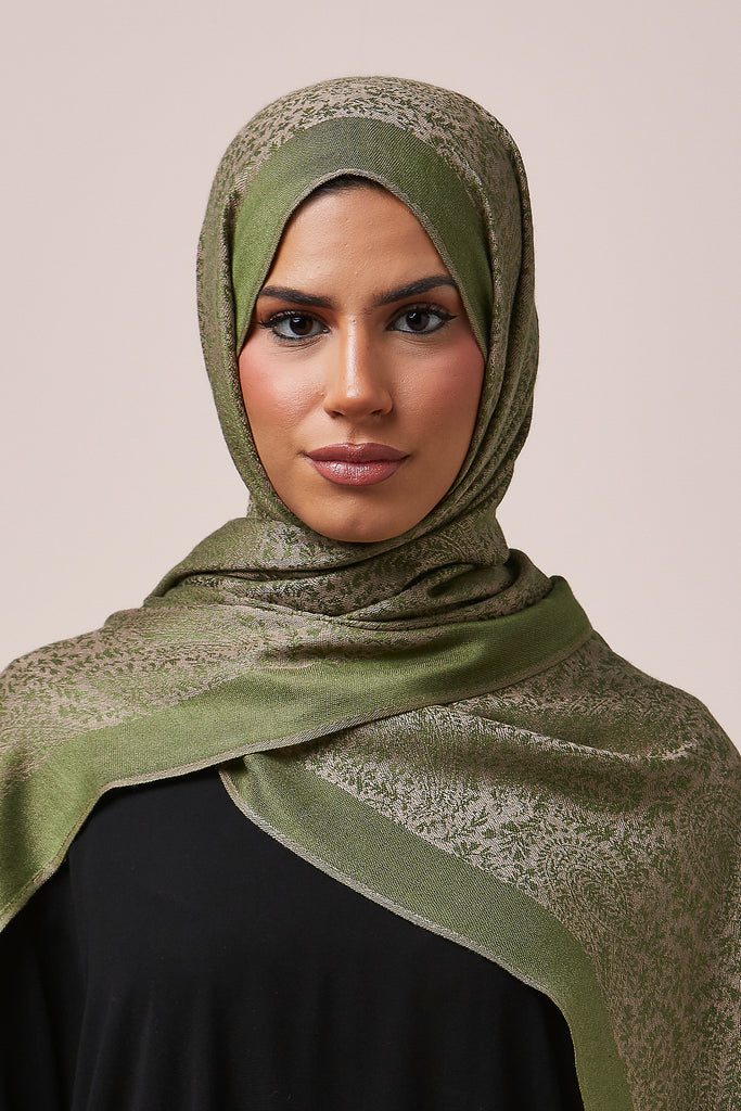 Sage Pashmina Hijab