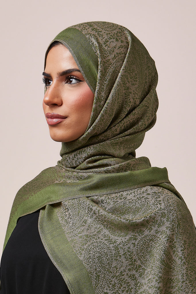 Sage Pashmina Hijab