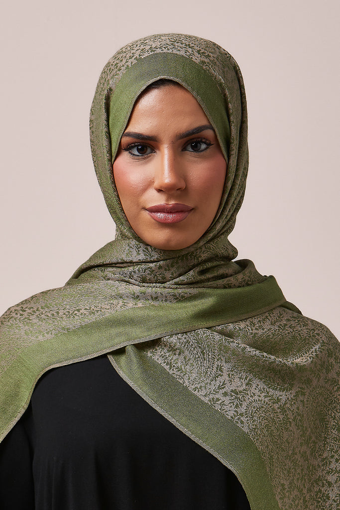 Sage Pashmina Hijab