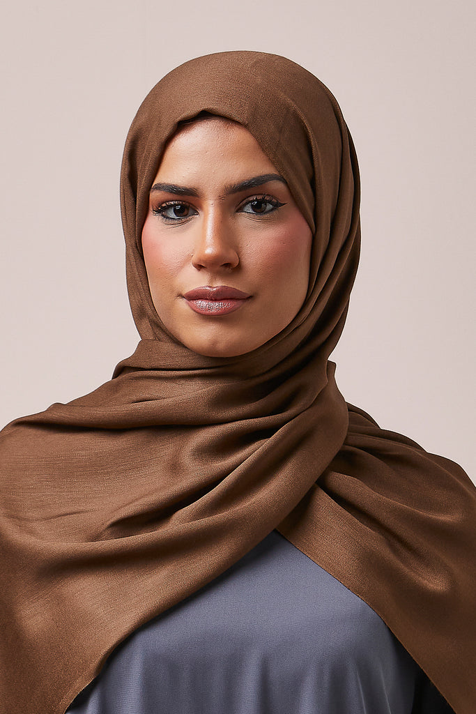 Light Brown Modal Hijab