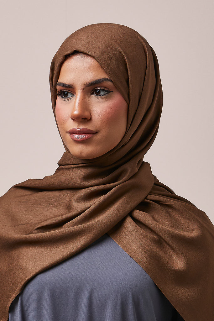 Light Brown Modal Hijab