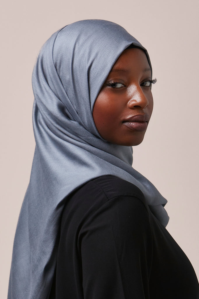 Grey Modal Hijab