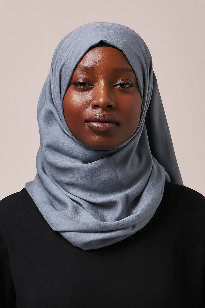 Grey Modal Hijab